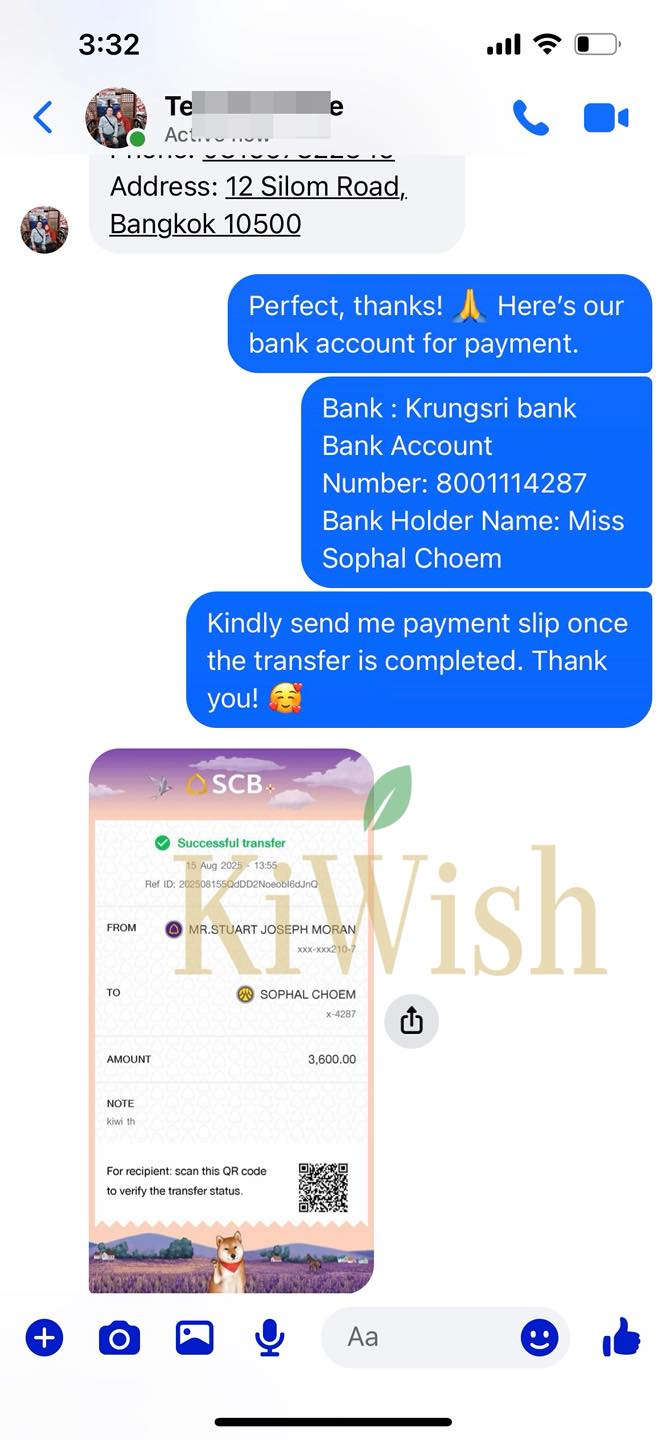 KiWish Customer Testimonial 17