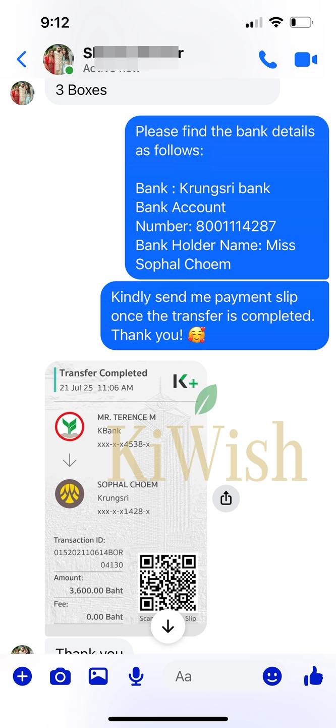 KiWish Customer Testimonial 25