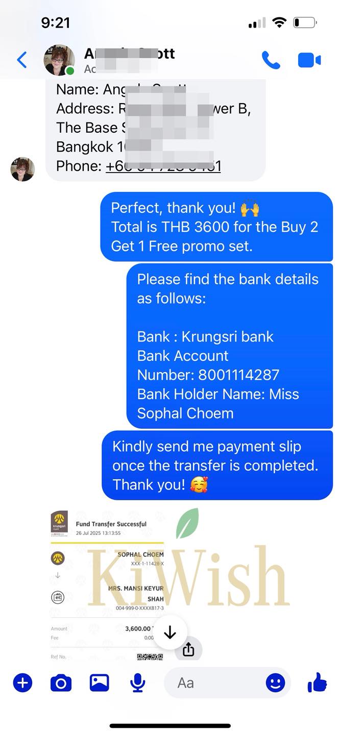 KiWish Customer Testimonial 26
